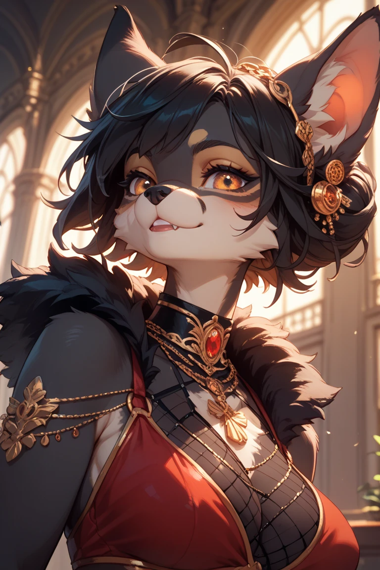 <lora:SkavenFRL27nO:1>skaven, female, anthro rat, (fluffy detailed fur:1.2),
(masterpiece:1.2), (highly detailed:1.2), (intricate:1.2), (best quality:1.2),(8k:1.2),
cinematic light, vivid colors
