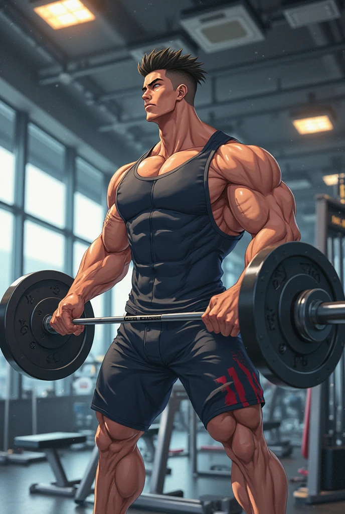 Art profile for fitness cartoons version 4k --auto --s2