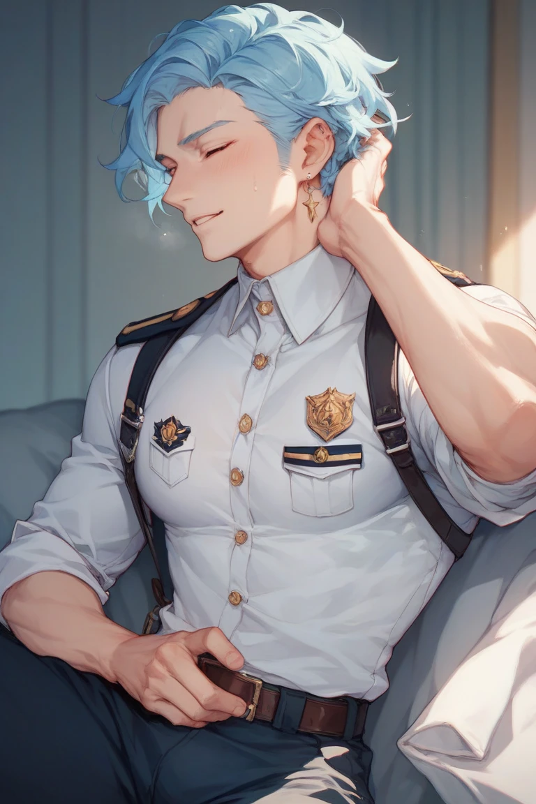 ((Detailed eyes, blue eyes:1.2)),beautiful eyes,{best quality}, {very aesthetic}, {ultra-detailed}, {best illustration}, nsfw,{{2boys:1.5}},Expanding the anus,boy,eyes wide open,(silver hair:1.3),(long hair), anal, man, penis,(Fox ears:1.2),Completely naked,Expanding the anus,Anal bulge,(cum on ass),(cum in ass hole),Cum in anus,Erect penis in crotch,I can see the anus expanding,perineum,dramatic angle,2d,anime face,(No tear bags),(bangs between eyes),((flat chest)),Steamy skin,skiny boy,(pale skin),Transparency,Low Saturation,open mouth,(cum in mouth),(fem boy),(flat chest),bukkake,dooring,((blushing)),On the bed,Dildo,Beautiful Nose,perfect anatomy, ager,Medically correct human body,flat chest,pov hands,(銀髪Fox ears少年の腰を掴む大きな男の手:1.5),solo focus,(crowd:1.4),turn around,on the road