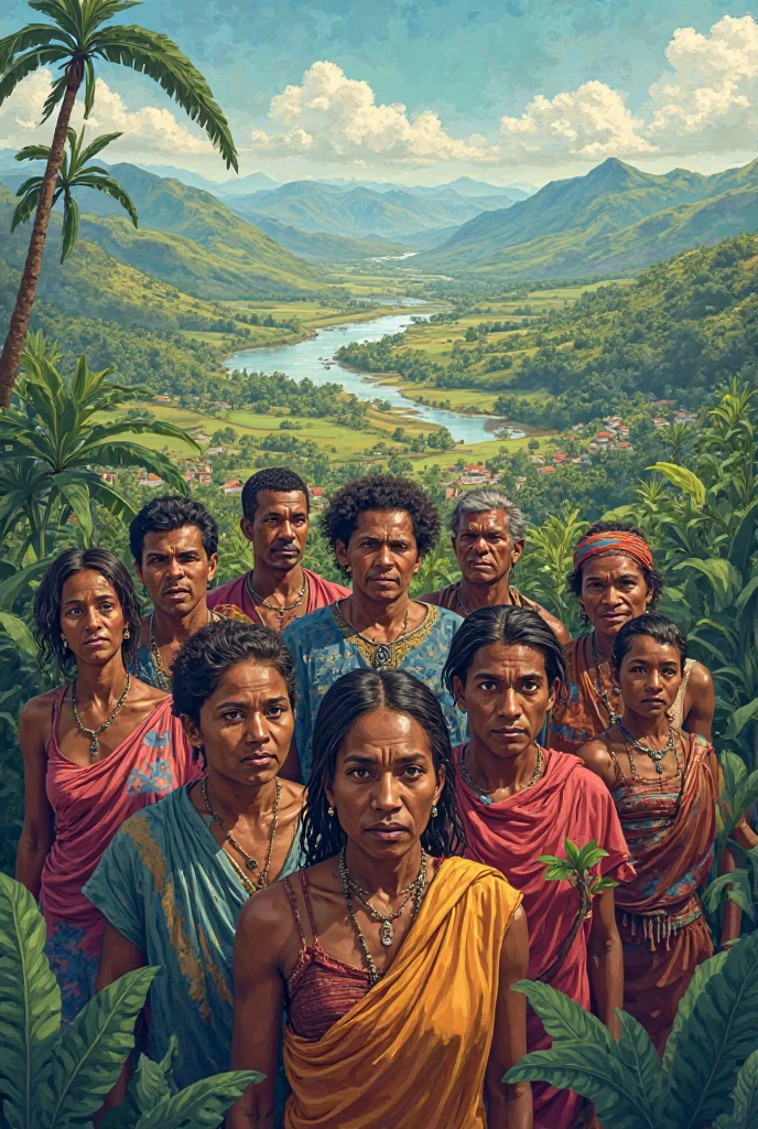 raising a poor black woman with 3 children, in an ancient era, brazil