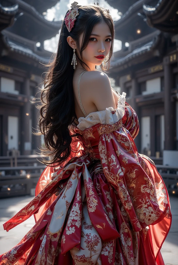 masterpiece, Highest quality, Very detailed, High resolution, (Realistic, photoRealistic:1.37), Excellent anatomy,babymetal