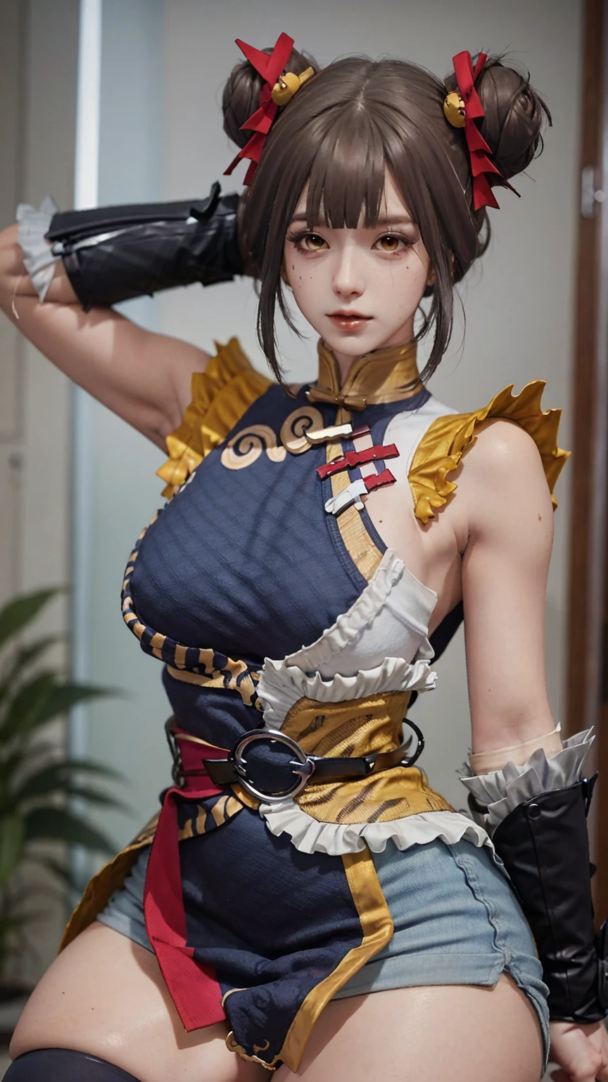 LotaraSarrin, military uniform, serious,, masterpiece, best quality, extremely detailed, highly quality, 4k, sharp focus, professional, sharp focus, award winning, cinematic lighting, octane render, unreal engine, volumetrics dtx, Wallpaper,