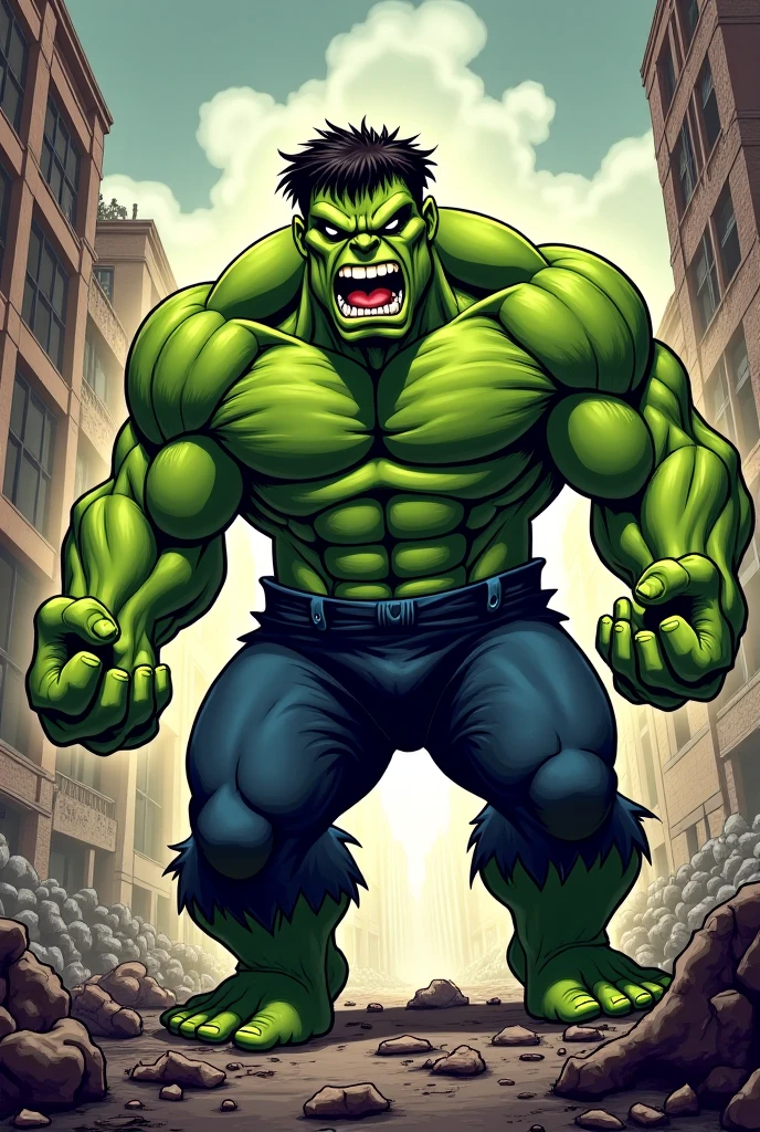 Create a hulk image