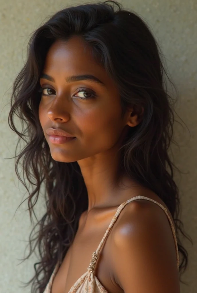 Real Sri Lankan girl full image with night dress
