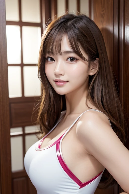 網タイツの服を着たBeauty、Beauty、Highest quality、8K、