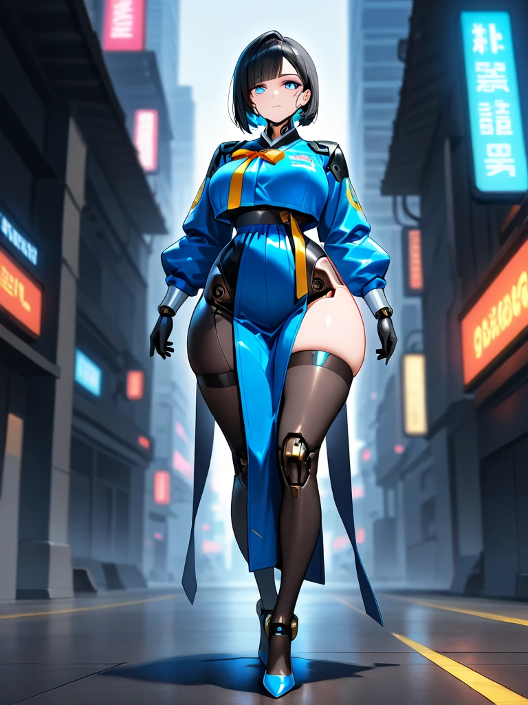 one-girl,(Solo:1.4),Blend polygons,short detailed hair,Solo,Pretty big breasts,Pose for photos in colorful tights and stockings, Levitin jumpsuit, Wear colored tights, Wear colored latex clothing, full body shot of, tight attire, full bodyesbian! Pretty face。Cinema lenses,Global light,Ambiguous scenes。