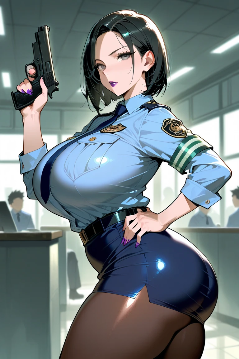 Slime girl, (slime), Slime hair Double buns hair style, Pumpkin Orange, weapon belt, Masterpiece, Best Quality, gigantic breasts, slime girl, slime girl, purple hair, lavender hair, yellow clothes, weapon belt around waistline, rifle, long rifle, AR-15 Rifle, assault rifle, exposed yellow bra, yellow clothing, wearing yellow clothing, fully body view, tight yellow dress, Rifle in hand, mature woman, gorgeous, perverted, sexy, yellow dress, exposed chest, exposed bra, exposed breast, black boots/heels, gold bracelets around wrist, holding rifle, aiming with rifle, tactical stance, tactical gear, sweaty body, long legs, tall woman, lustful yellow eyes, yellow lingerie , Slime girl, (slime), Slime hair Double buns hair style, Pumpkin Orange, weapon belt, Masterpiece, Best Quality, gigantic breasts, slime girl, slime girl, purple hair, lavender hair, yellow clothes, weapon belt around waistline, rifle, long rifle, AR-15 Rifle, assault rifle, exposed yellow bra, yellow clothing, wearing yellow clothing, fully body view, tight yellow dress, Rifle in hand, mature woman, gorgeous, perverted, sexy, yellow dress, exposed chest, exposed bra, exposed breast, black boots/heels, gold bracelets around wrist, holding rifle, aiming with rifle, tactical stance, tactical gear, sweaty body, long legs, tall woman, lustful yellow eyes, yellow lingerie, mature body, mature face, dark purple hair color, purple hair, bending down, bent over, crouching
