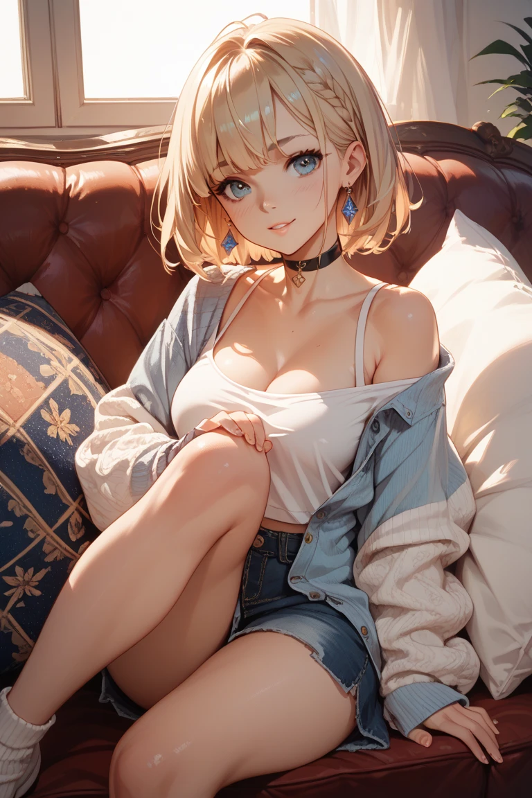 woman masturbating、Bare crotch、On all fours in bed、Super detailed、Particles of light:0.5、Beautiful Eyes、Natural Texture、Mature slender beauty、、Small breasteteora Austria (Meteora Austria) - Re:CREATORS (Re:Creators)、Off the shoulder、sexual temptation、