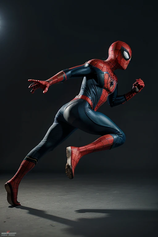 Marvel movies,full body,photo of a 18 year old girl,spiderman,parkour,happy,ray tracing,detail shadow,shot on Fujifilm X-T4,85mm f1.2,sharp focus,depth of field,blurry background,bokeh,lens flare,motion blur,<lora:add_detail:1>,<lora:LCM_LoRA_Weights_SD15:1>,