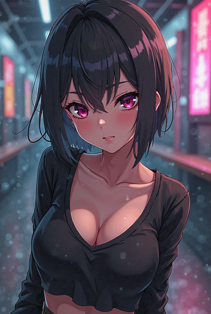 drunk anime girl