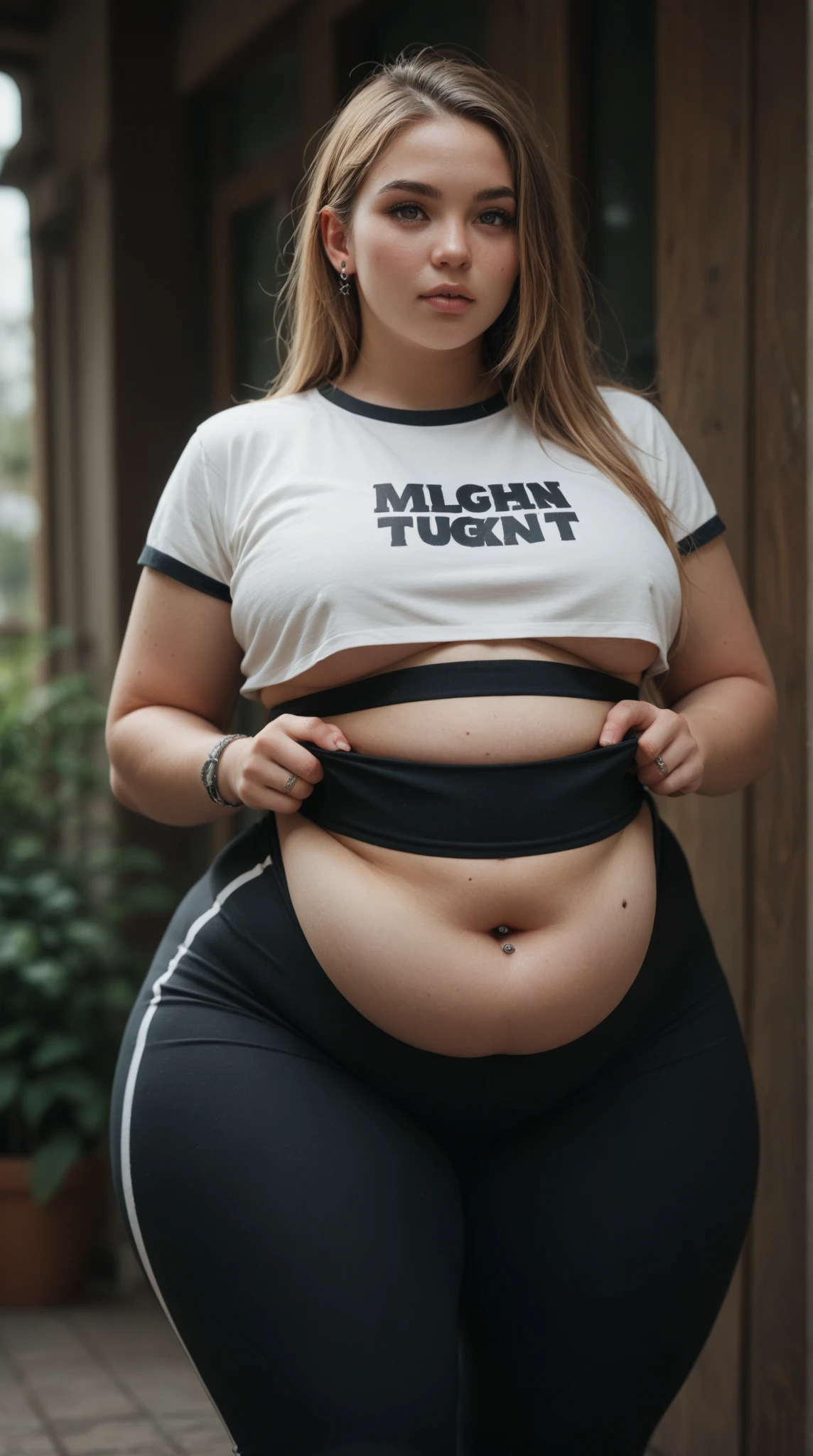 Shirtless Exposed belly, naked belly, obese belly, deep naval, massive hanging belly, exposed belly button (belly button:1.0), naked, nude, nsfw, white skin