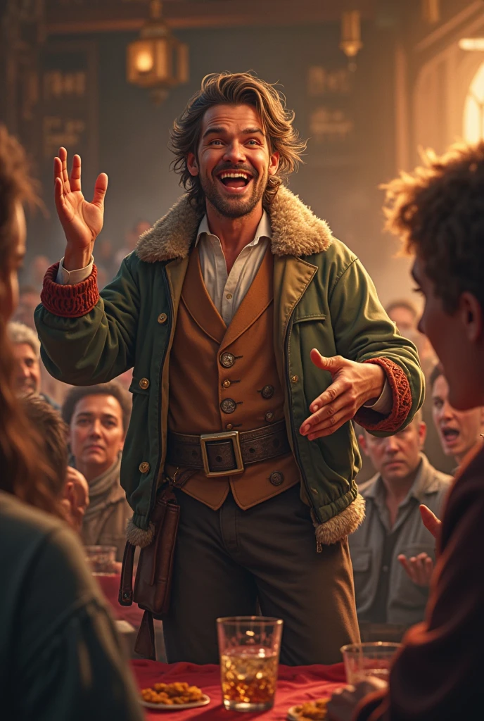 A grand celebration erupts in Sherwood Forest as the people rejoice, raising their cups in a toast to their hero, Robin Hood, and the newfound era of justice and compassion.
