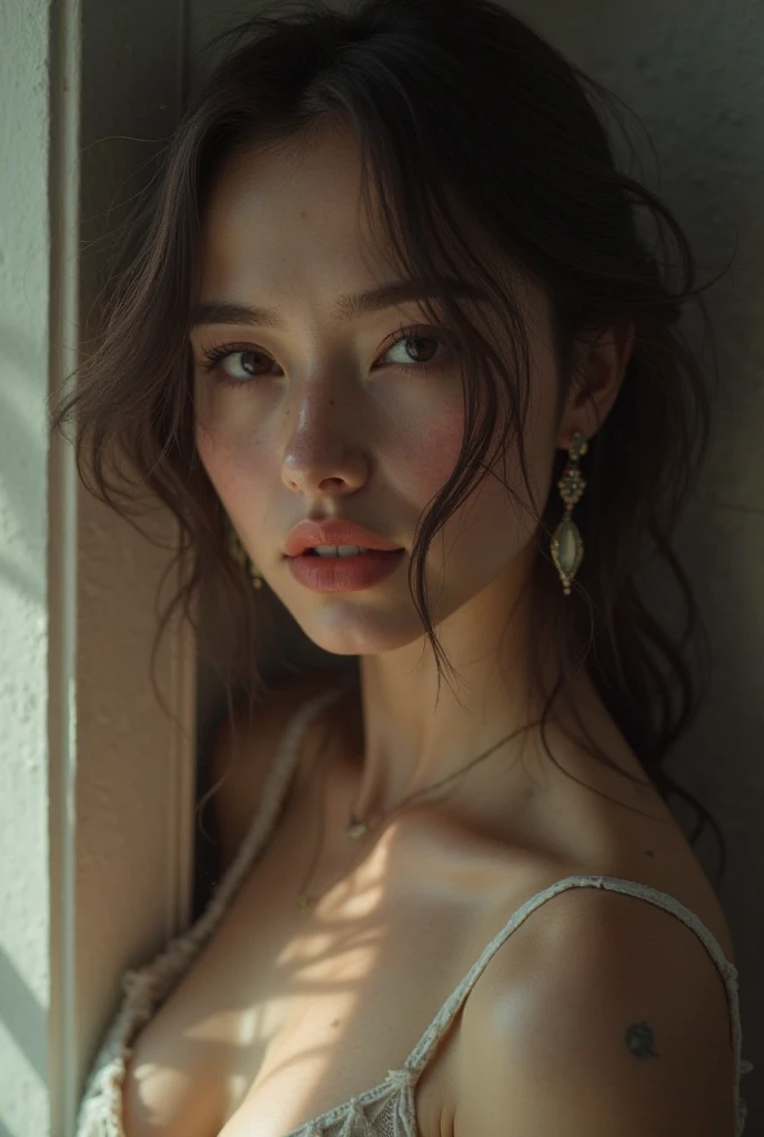 makeup to face, res hair