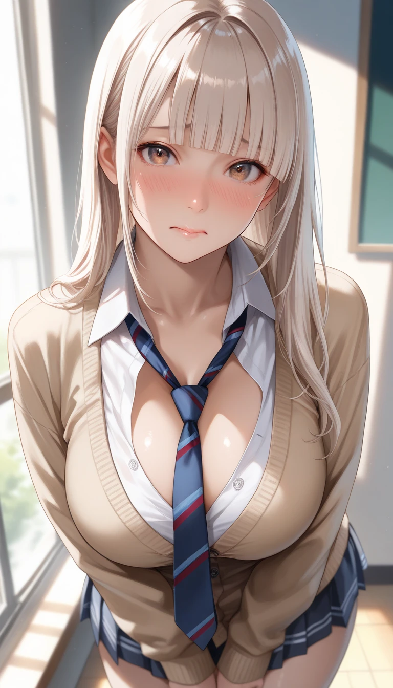 (masterpiece: 1.3), (Maximum resolution: 1.2), (Ultra HD TV: 1.2), Cinematic Light, 8K resolution, Detailed facial features , (Sharp focus: 1.2), (Focus on the face:1.2),Perfect Style, Beautiful Face, Acura, Anatomically correct, Highly detailed face and skin texture, Beautiful Eyes,Beautiful Eyes, Thin eyebrows, Glitter Eyeliner: 1 Natural Cheeks, Glowing Skin, Fair skin: 1.2, (Glossy Lips: 1.4),、 (Embarrassed look: 1.2),Highly detailed face and skin texture, Natural Cheeks, , Glossy Lips: 1.4,Perfect Style、Cleavage、Soft Breasts、(White mucus on chest:1.4)(White mucus on thighs:1.2)、 blush、A humiliating look、Anxious expression、A look of humiliation、Embarrassed look、Glare、anger、sorrow、tears、Open your knees、Spread your legs、 White underwear、White bra、Sparkly little earrings and necklace、Disheveled clothes、White panties、sweating、Thin underwear、stockings、28 years old, A clean-cut woman,1 person、 Upward-facing chest, first class cabin、On the bed、(On my back, ベッドにLying down, ベッドにLying downいる, Lying down, White sheets:1.5)、blonde、Silver Hair、Chestnut Hair、Greenish-gray eyes,(Stewardess Uniform:1.5)、Wavy Hair、
