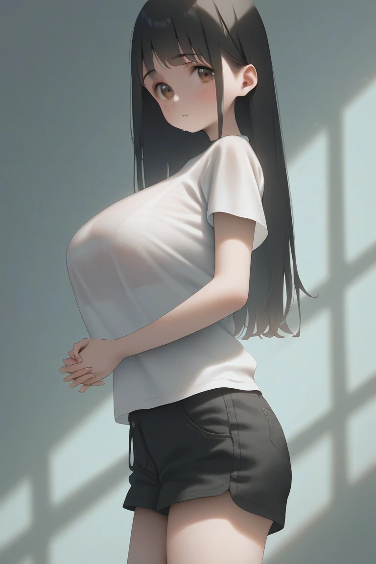 (must be follow these prompts:2),masterpiece, best quality, extremely detailed,photorealistic,(one woman:2),(alone:1.5),(genuine japanese looks:1.5),(japanese pretty woman:1.5),(adult woman but girly looks:1.4),(girlish face:1.6),(casual clothes on:1.4),(adorable face:1.4),(in tokyo:1.4),(a little plump face:1.5),(a little tiny height:1.3),(a little fat legs:1.3),(a little short regs:1.2),(a little plump hip:1.3),(natural face:1.8),(hardened chino pants is vital for her:1.5),(remarkable hardened chino pants on:1.5),(usual face:1.6),(must be her chino pants on:1.5),(she looks like japanese idol:1.5),(do not cut out her clothes:1.5),(normal body structures:1.9),(displayed one woman on single picture:2),(irresistible voluptuous body style:1.5),(must be fully clothes on:1.8),(a little plump japanese woman:1.2),(a little plump legs:1.3),(ejaculated in her arsehole again and again but her chino pants on:1.7),(she is very tired to faint away but her clothes on:1.8),(she looks exhausted with viscously clothes on:1.8),(her booty is too frousy but her chino pants on:1.7),(viscously arsehole and vagina but her chino pants on:1.6),(she looks like a ta:1.7),(numerous cum in her vagina but her chino pants on:1.8),(unbelievably creampied but her chino pants on too much:1.8),(ejaculated in her pussy again and again but her chino pants on too much:1.9),(numerous cum on her crotch area behind her chino pants on too much:1.6),(oldest cum remains inner chino pants too much:1.9),(her chino pants thoroughly penetrated with oldest semen:1.6),(her inner chino pants is viscous:1.9),(her arsehole is creampied but her chino pants on:1.8),(her arsehole is baggy after annual sex but her chino pants on:1.9),(oldest seminal stains increased:2),(repeated gang-rape to her double holes but invisible it beyond her chino pants far too much:1.9),(multiple raped and creampied every night but invisible it beyond her chino pants far too much:1.9),(usual face and usual life:2.3)