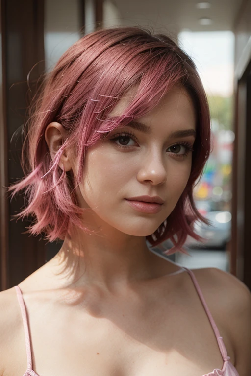 1girl, Mago Estrella, pink hair Maria Chiquinha, Cosmic comets,