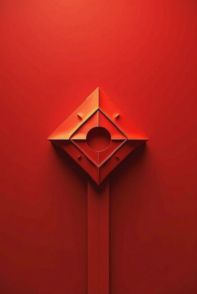 red white black runes on paper