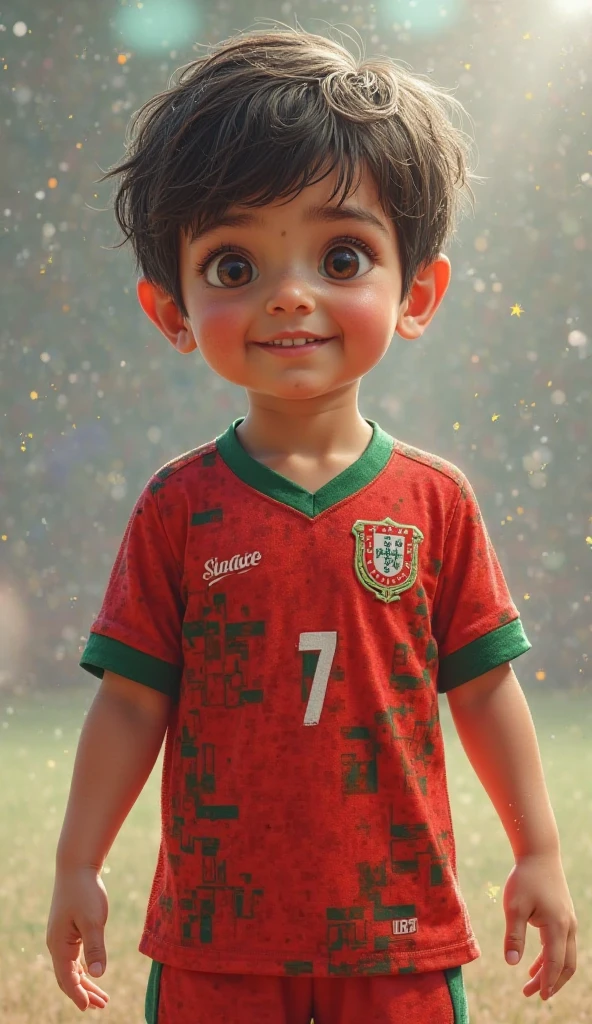 Flamengo baby with the ball