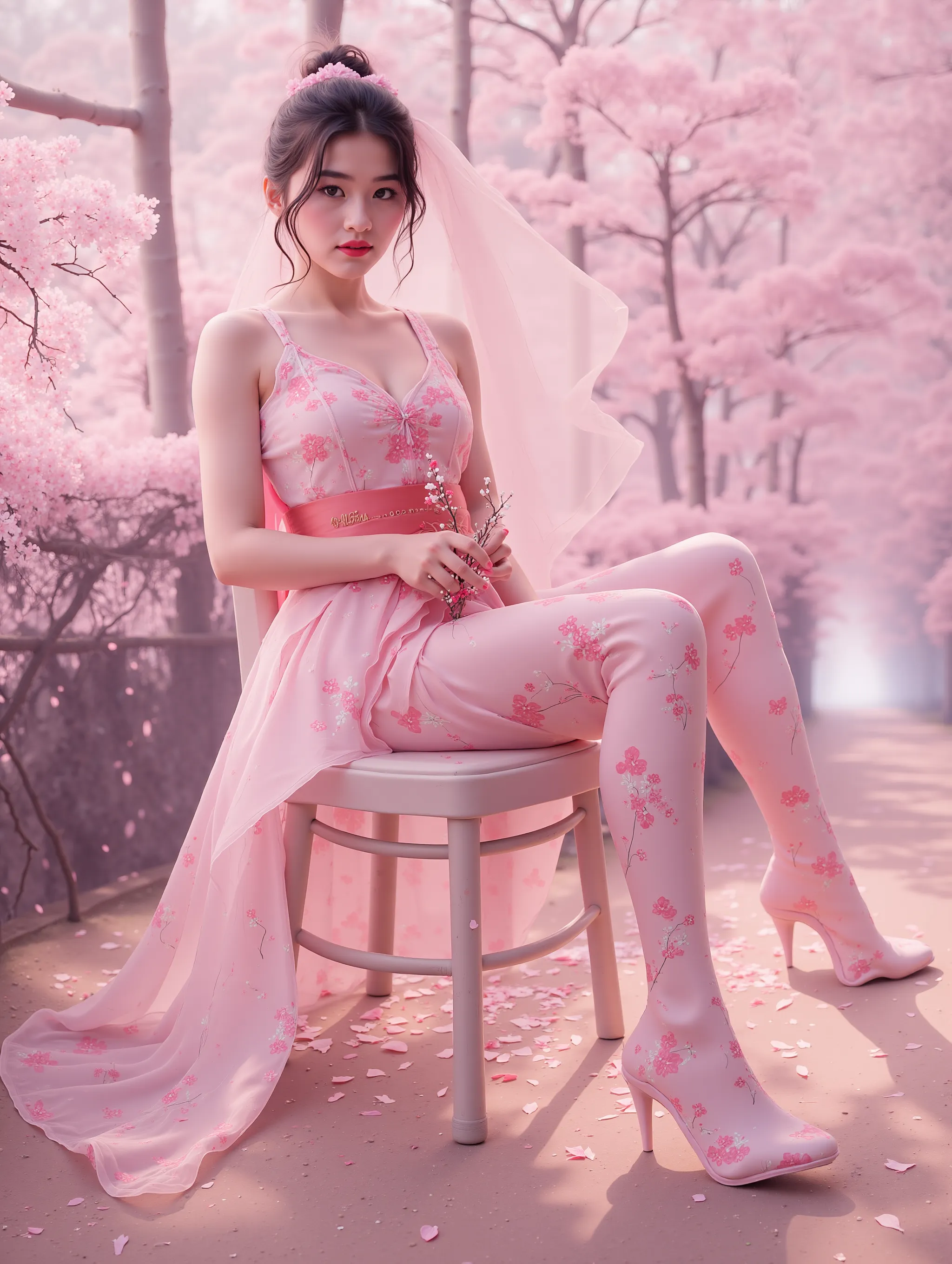 Übertragung von Kirschblütenelementen