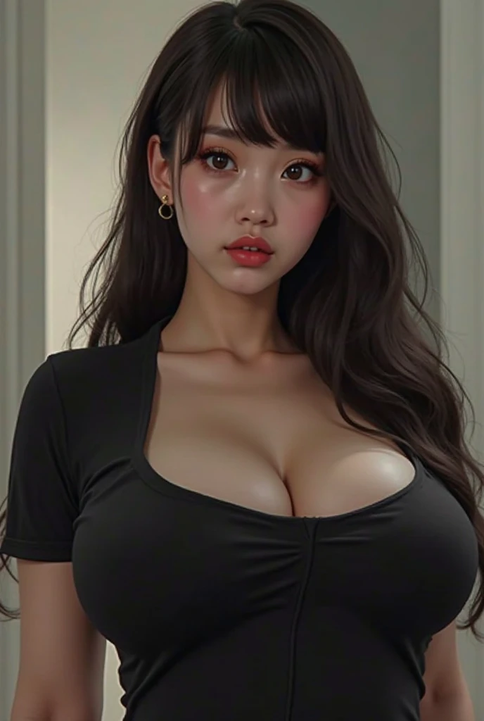 Asian girl, good lighting, smooth hair, glossy skin, blur background, high quality, 8k resolution, waifu