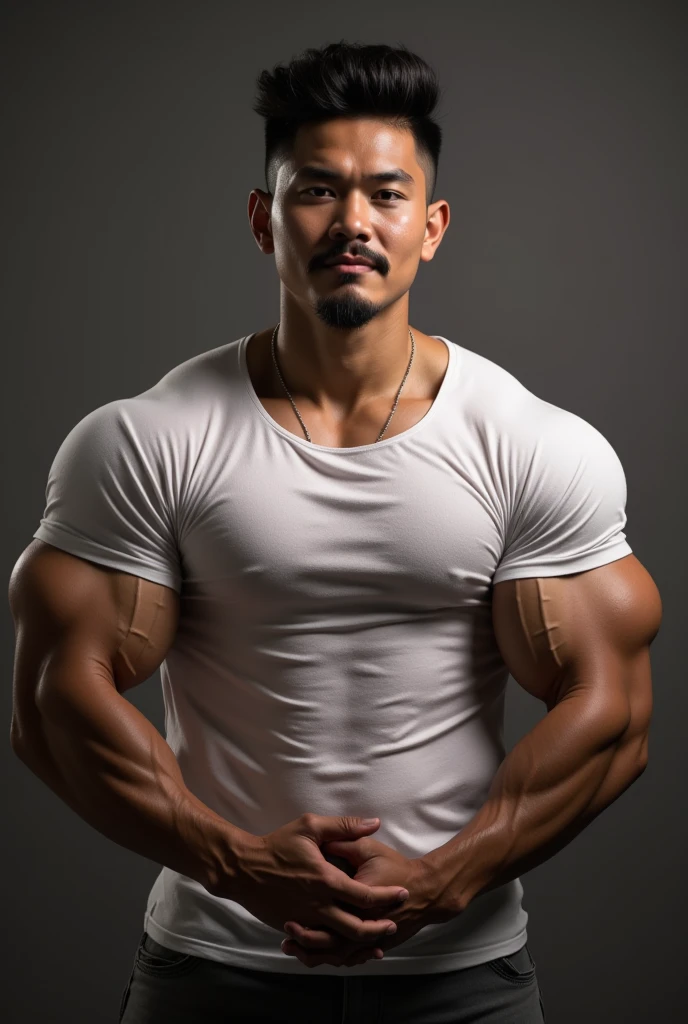 1boy,<lora:dufu_v1_base:0.5>,bodybuilder,
