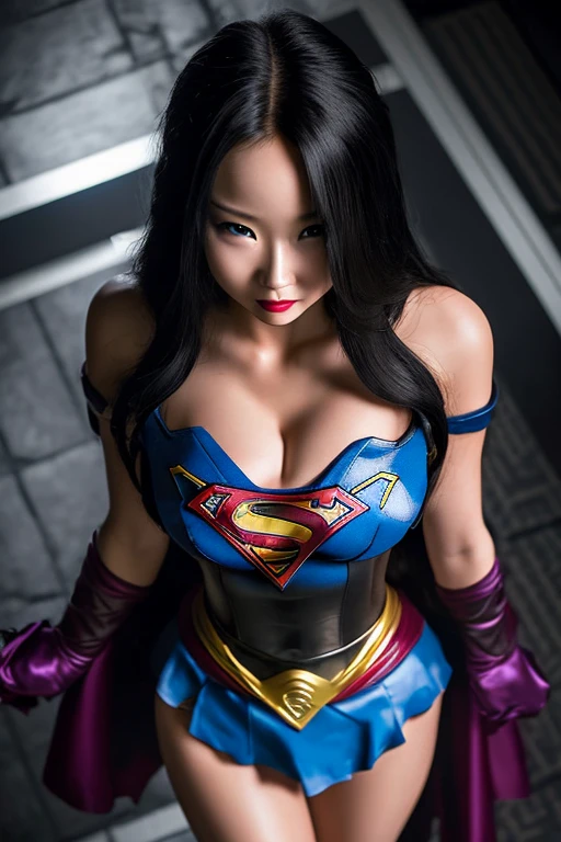 2 YOUNG SUPER HEROES WEARING SENSUAL AND REVEALING COSTUMES, ONE WITH HER GROIN SHOWING THROUGH THEIR TIGHTS, TWINKS, BIG BULGE