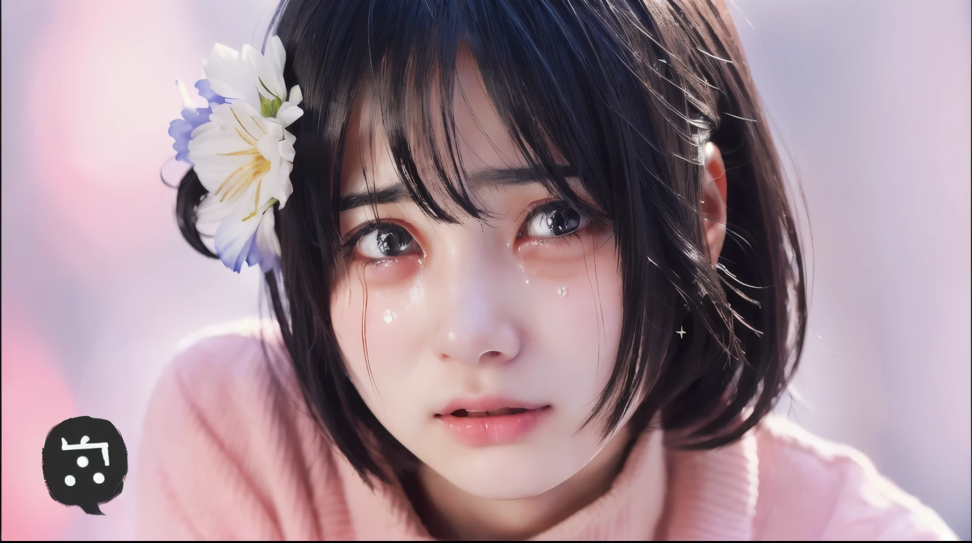 White see-through underwear、topless、Bottleless、Naked、Big eyes、Big dark eyes、Drooping eyes、Completely naked、topless、beautiful breasts、normal breasts、bottomless、All naked、naked、No underwear、not wearing anything、short bob、loose curly hair、I was injured、bleed、endure the pain、A painful look、It hurts、I was scared、It was scary look、はAre crying、Are crying、I'm crying、It was scary、trembling、alone, idol face,cute、Japanese、 delicate girl, Frank, Sophisticated, thin arms, innocent eyes, cheek, shiny pink lips、Keep your lips open、depth of field movie light、blurred background、目 focuokeh dof、professional lighting、soft light、(NSFW:1.1)、bodice subian、beautiful feet、asuka saito、body photo、standing、standing、injury,bleed、bodice subian、It was scary、はAre crying、I'm crying, on body,,standing、 masturbation, juice,saliva trace,body fluid、A painful look、hold back defecation、leaking、thin、traces of being attacked、