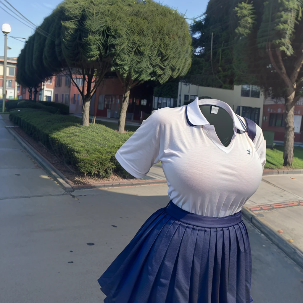 school shirt and school uniform, ((invisible, no humans:1.5, headless:1.5, handless, legless)), big breast, (close-up to breast),
(8k, RAW photo, best quality, masterpiece:1.2), (realistic, photo-realistic:1.37),photon mapping, radiosity, ((Hasselblad photography)),physically-based rendering,