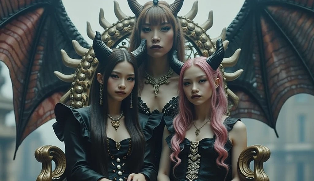 Three eyes, Two noses, Large ears, poison fangs, Mouth，Hela hairstyle，D罩，Kirin arm，Six crab legs[I want to be quiet]