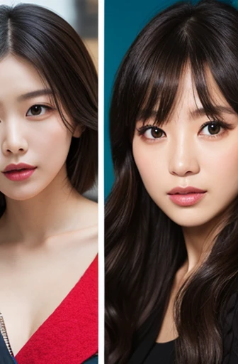 RAW，Clear focus，Delicate，美丽的构图，Best quality at best，（Realiy），high qulity，ultra - detailed，（Real pictures），（Realistic skin），（Complicated details），（Latex skin：0.4），（detailedskin：1.3 ), (Perfectly radiant and radiant skin:0.6), (Beautiful eyes), round eye, Pretty face, Ruddy face, Oil moisturizes lips, tall nose bridge, [:(Detailed face:1.2):0.2], Shining eyes, (PureErosFace_V1: 0.1), (ulzzang-6500:0.1), (An elegant 35 year old sexy Chinese woman:1.3), instagram, (kpop idol, Japanese-Korean mixed), a face with perfect proportion, (a tall nose:0.7), Realistic damp skin，Redlip，Crimson (UA)，（Serious face：1.2），8k uhd，dslr，high qulity，filmgrain：1.3，realisticlying，（studio），（High-rise background：1.5），（black color dress：1.5） , (black blazer:1.5), (Keep one's mouth shut:1.3),(iu1:1.1),