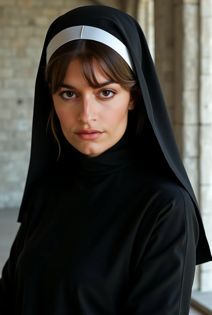 Sexy nun, pelirroja