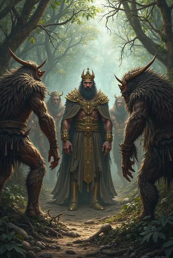 (Highly detailed: 1.2), (Best Quality Canon Eos R6: 1.2), (8k: 1.0), (dynamic posture: 1.2), masterpiece, better quality, god Odin Nordic mythology, wearing mythological, very muscular, huge, grout, bald, scarring, warrior, barbaric, mythological dystopia, mythological dystopia Cadavers, human heads, arms and blood.