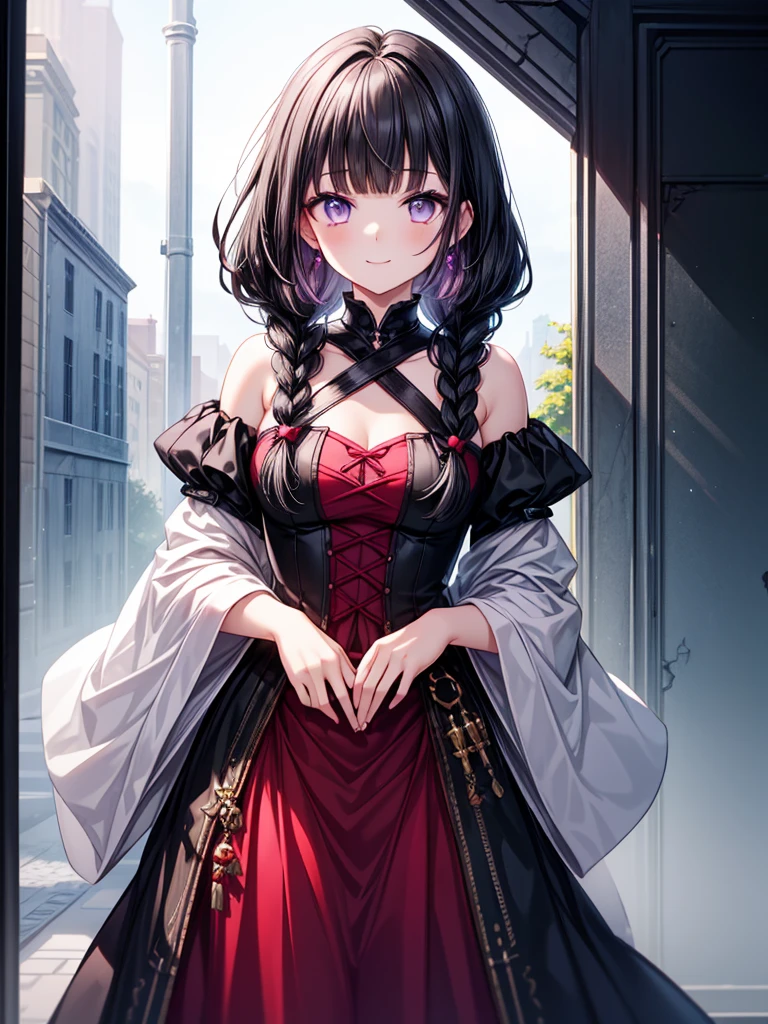 ((masterpiece, Highest quality)), High resolution, 8K, Cinematic Light, High Contrast, Written boundary depth, Strong brilliance, Detailed Background, One Girl, cute, Fine grain, Eyes sparkling, Detailed Iris, (Strawberry motif)、Beautiful breasts