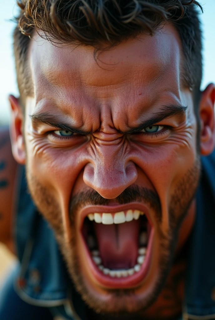Rugby player,bulk, best quality, anger vein, salvia, facial hair, textured skin. ass pov