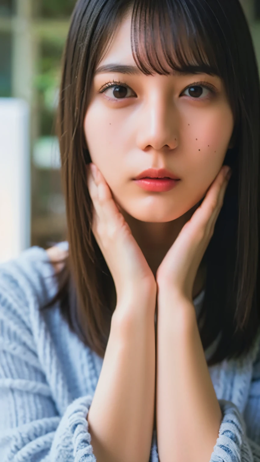 (photorealistic:1), (photorealistic:1), (photorealistic:1), ( details), ( details), ( sharp:1.3), (realistic), (RAW photo), one woman, Korean beauty, (Japanese), (beautiful women in cars:1), ( is nice構造:1), ( is nice構造:1), ( is nice構造:1), Adult female body type, is nice, (feet), (clothed), completely naked、naked、can see pretty thick pubic hair