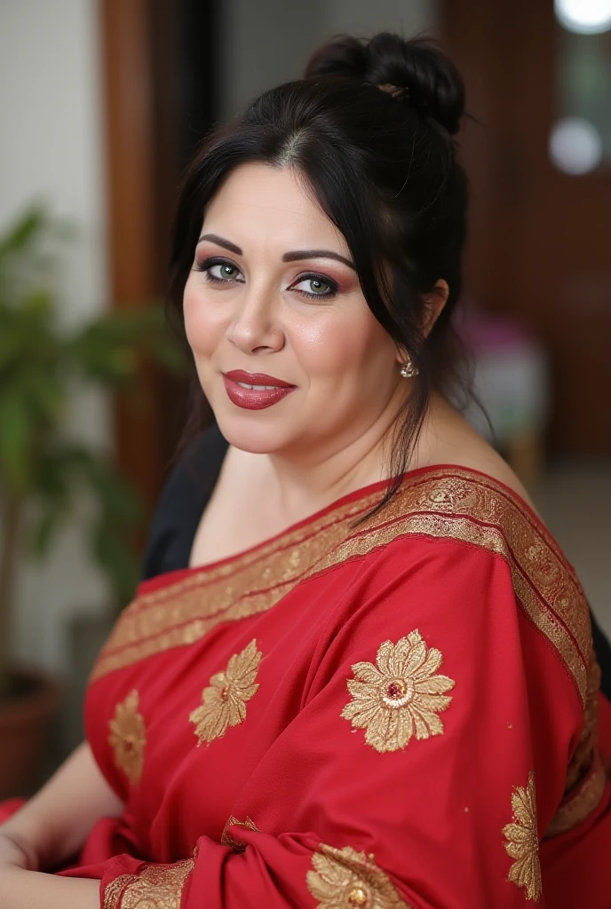 Alex the MIlf, best quality, hi res, 8k, hi res, 8k, award winning , (sharp focus, intricate, highly detailed),a mimic being a sexy woman, mimicking a woman, sexy mimic with great hair, {“Physical attributes”: (“"Large breasts" + "large rear" + "wide hips" + "plump thighs" + muscular back due to yoga + thin waist + toned stomach + black long hair + "hazel colored eyes"”)}, , {“Occupation”: (“Housewife”)}, {“Outfit”: (“"wears short black jumper which cuts off at stomach, leaving a partial bit of her stomach exposed" + "grey pencil skirt" + "black leggings" + "white hairband" + "black belt at waist"”)}
