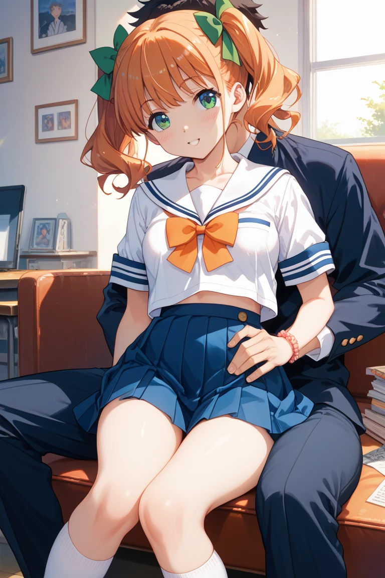 One Girl, Kana Yabuki, ((Browsing Caution)), Big Breasts, Sailor suit, ((Lift up your shirt)), Heterosexual, (((Gang Rape, Two boys))), Nipples, Embarrassing, Open your mouth, blush, Sweat, Sitting on the couch, ((Please stretch your legs and rest...........)), ((Spread your legs)), Grab your knees, vagina, From below, (Embarrassing:1.1), (blush:1.2), (orgasm:1.2), charm, (shout:1.1), (Move a row:1.1), Sweat, Heavy breathing, Expansion Division, penis, Sex, Sex with men, night,On the sofa, pillow, break, Shiny skin, 最high quality, high quality, Absurd, High resolution, High resolution, Game CG, Highly detailed CG, wonderful, Official Style, Ultra-fine illustrations, In detail, Complex, Complex details, Highly detailed CG unity 8k wallpaper