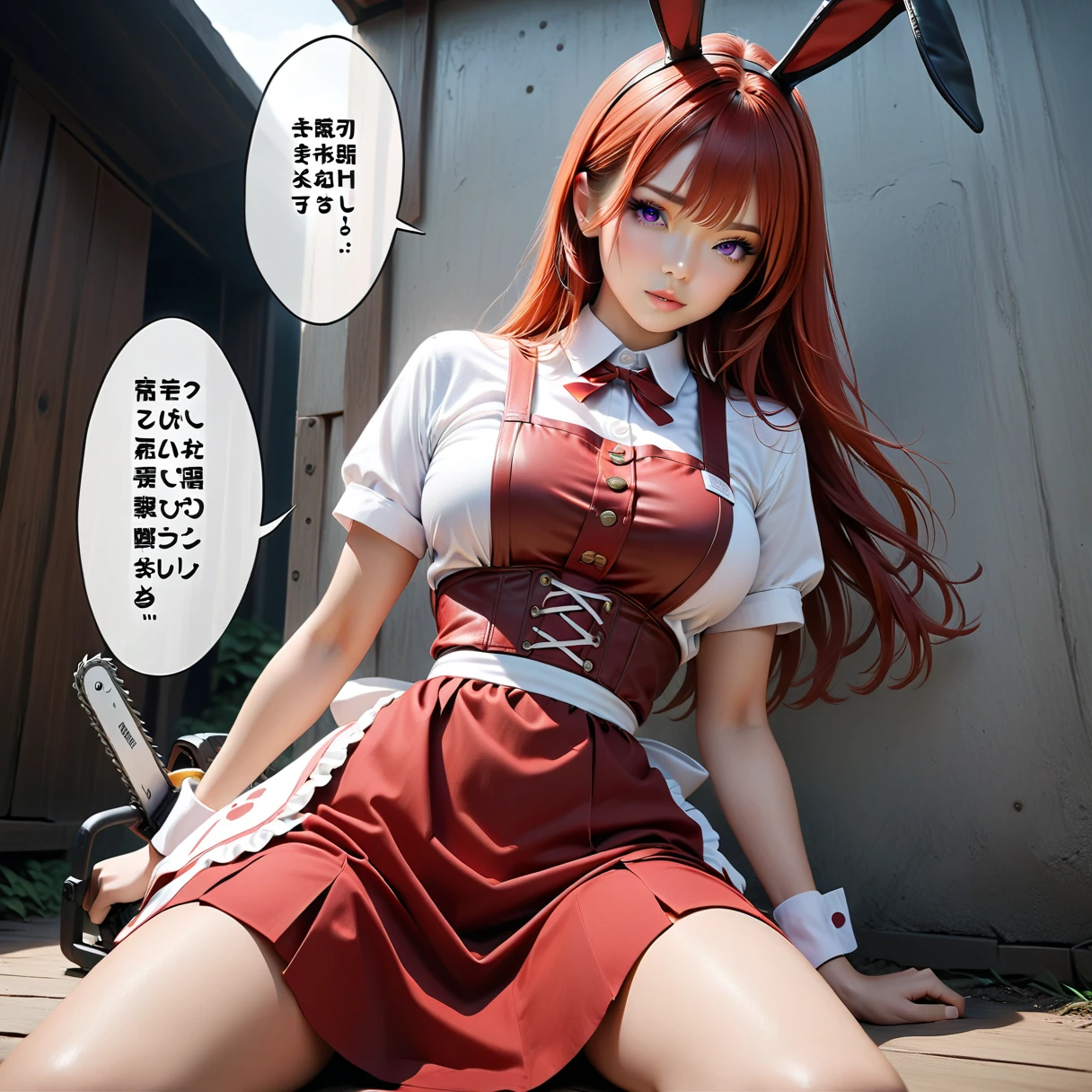 (masterpiece, highest quality, perfect face:1.4) looking at the viewer , walk along a corridor , full body,  Copano Ricky \(Umamusume\), white stockings, vestige , purple shirt, pleated skirt, Plump short sleeves, white skirt, plump sleeves, summer clothes, ruffle skirt, sailor collar, sailor shirt, mini skirt, indoor ruffles, School, high School, corridor, 、 、Kindergarten children、、6 years old、、 of、one person、(huge breasts:1.8)、nipple、Squat with your legs apart、blush、lace panties,Underwear is transparent、Clothes are transparent、Mushy white love juice、Drip a large amount of love juice、spread legs、Nipple shows through