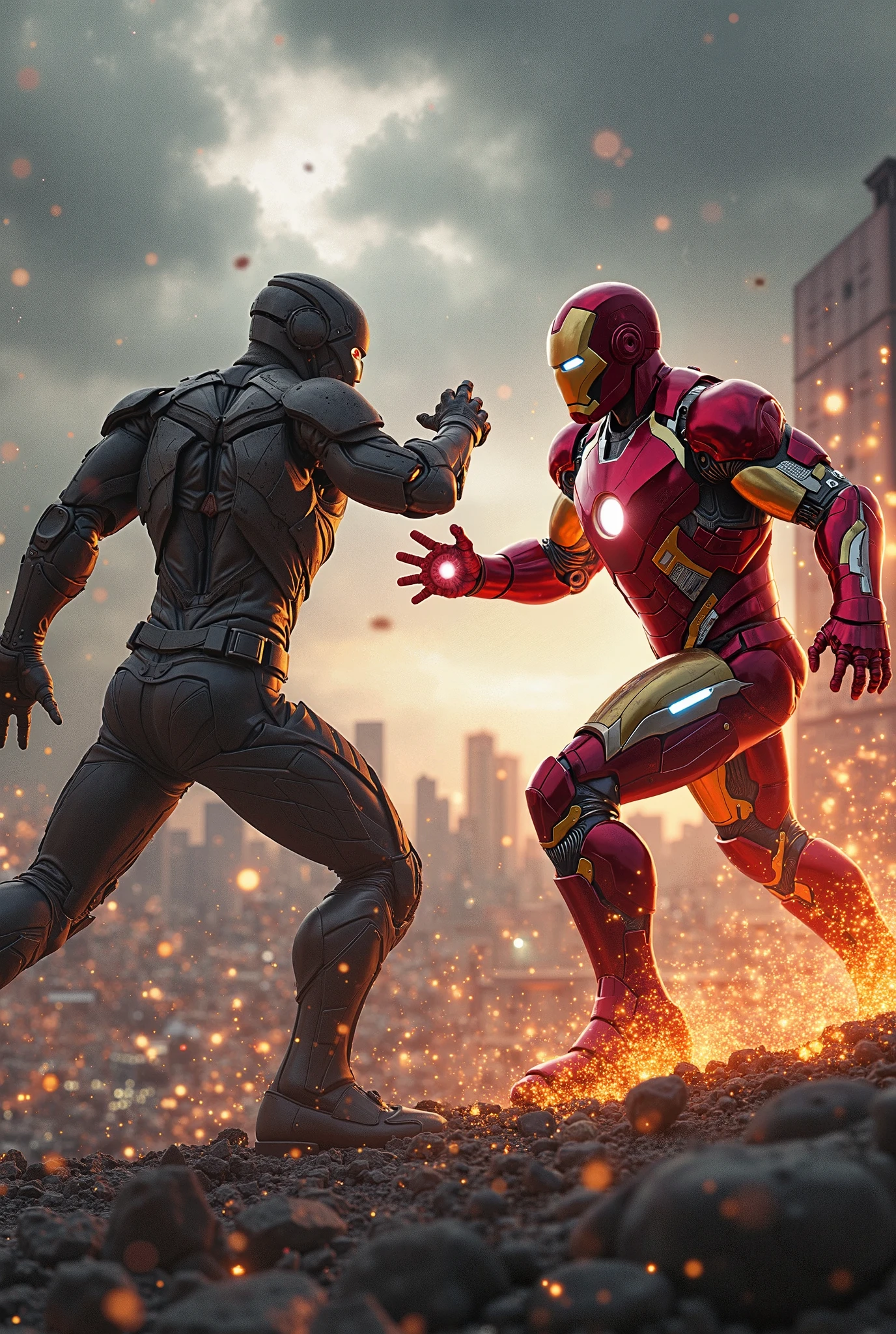 Dr. Destiny vs. Iron Man
