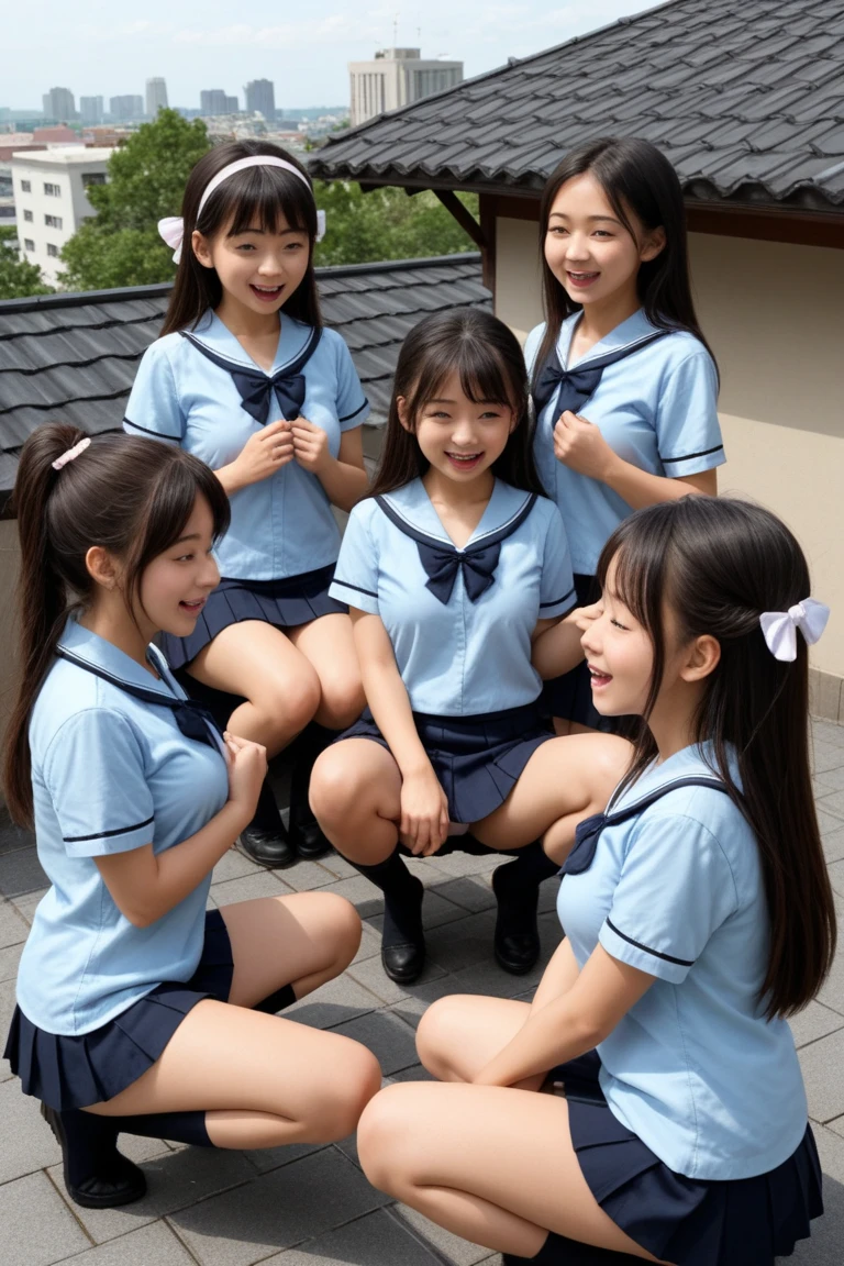 nsfw, whole body, ung woman, Sailor suit, (((Primary school students))), Twin tails, (((Children's pants))), (((Panty shot))), indoor, basement