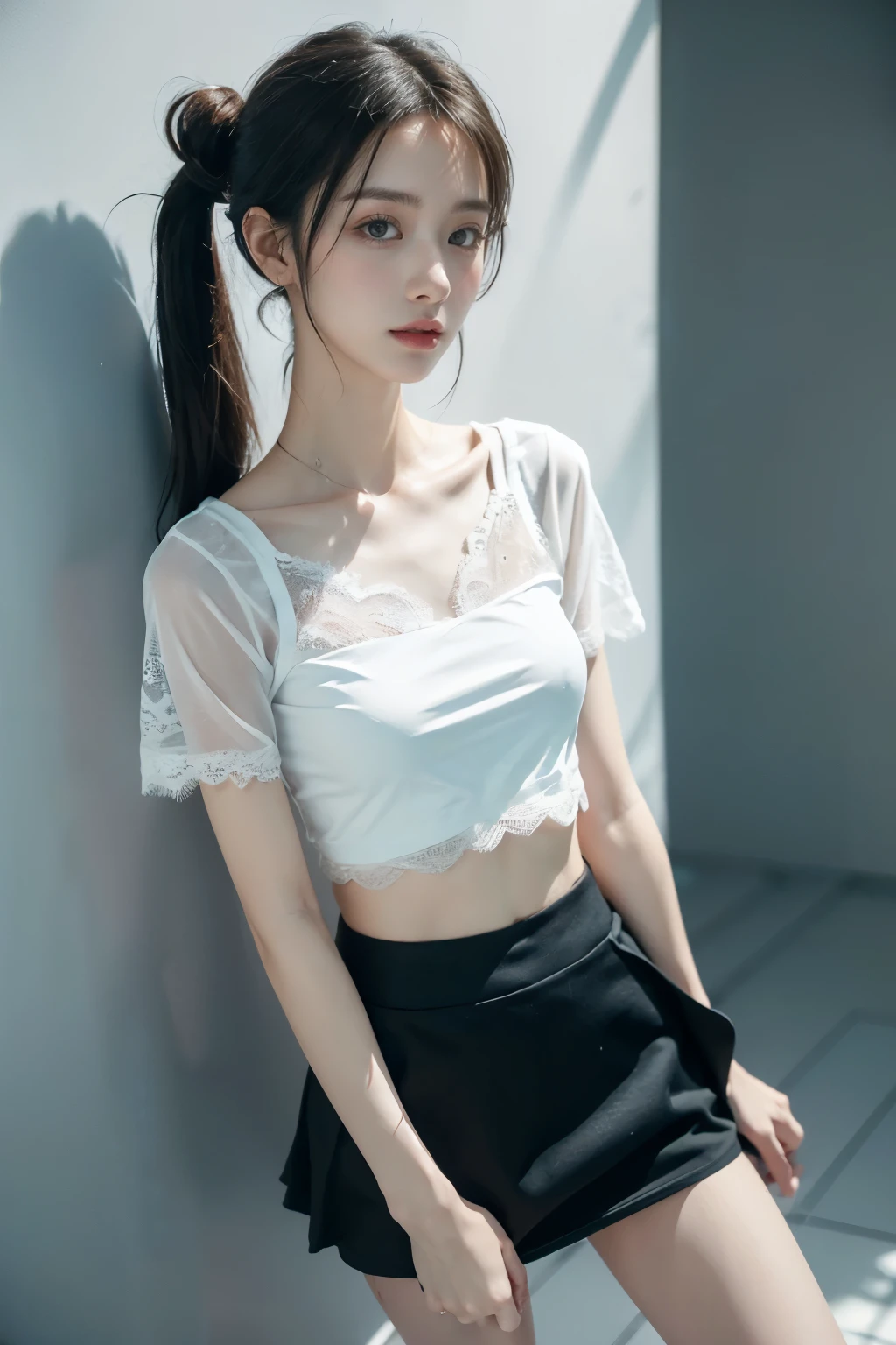 ((Highest quality, 8K, masterpiece: 1.3)), Sharp focus: 1.2, View your viewers, Perfect Style, (((Spread your legs, Sit with your buttocks facing,Face looking at the camera)))), (Open your mouth: 1.5), (close your eyes: 0.88), Attractive feminine body, beautiful, beautiful, The most famous in the world, (Ultra-realistic), (Photorealistic), (Increased resolution), (8K), (Very detailed), (Best Photos), (Beautiful and detailed eyes), (Highest quality), (Super detailed), (masterpiece ), ( wallpaper), (Detailed face), alone, 1 Girl, View your viewers, Fine details, Detailed face, smile, Half Body, See-through underwear, white, Long legs, Narrow waist, Hips, Ultra-fine makeup, Ultra-fine fiber material, Spread your legs, Browsing Caution