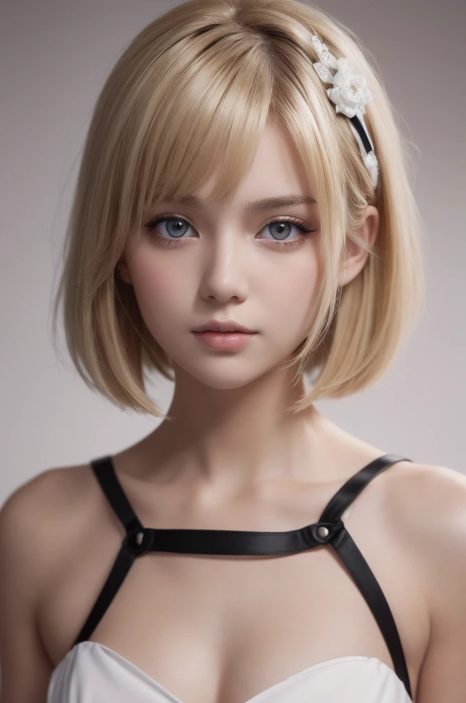 (masterpiece:1.4), (best quality:1.4), beautiful, detailed eyes, extremely detailed, feminine features, perfect body, very detailed face, Depth of field, extremely detailed CG, 8k, wallpaper, 1girl, clear face, shiny skin, beautiful face, a tall figure, BREAK (blonde hair, medium hair, bangs, bright eyes:1.3), clavicle, (broad shoulder:1.3), bracelet, necklace, (perfect fingers, medium tits:1.3), jewelry, (standing, model posing:1.3), (smile, from front, close-up, looking at viewer), BREAK (rim lighting, night, she is wearing zentai suit:1.3),