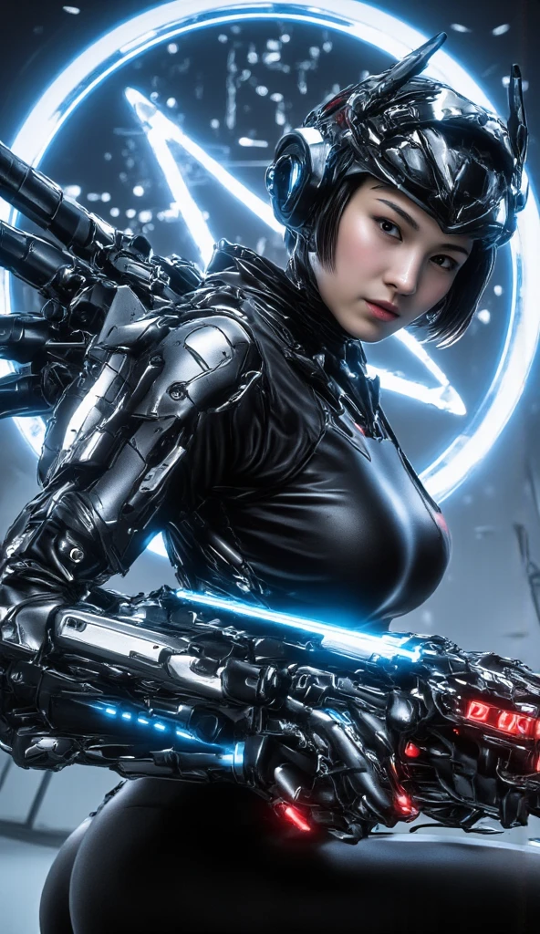 Mecha Female CG Giant Secret Realm,Asian women pose in colorful bikinis, Realistic secret mech girl rendering, detailed face of a asian girl, Reality in the secret world, Smooth CG art, Realistic. Cheng Yi, Realistic secret style, A lovely secret rendering, Rendu portrait 8k, Render character art 8 K, Realistic portrait of a mecha woman, (Linen batik scarf), Angry fighting stance, looking at the ground, Batik linen bandana, Mecha Female Secret Realm(Abstract propylene splash:1.2), Dark clouds lightning background,废墟(realisticlying:1.4),Black color hair,Flour fluttering,Telephoto lens high, A high resolution, the detail, RAW photogr, Sharp Re, Nikon D850 Film Stock Photo by Jefferies Lee 4 Kodak Portra 400 Camera F1.6 shots, Rich colors, ultra-realistic vivid textures, Dramatic lighting,8K quality, Girls,Backstreets, Dark clouds lightning background(realisticlying:1.4),Black color hair,Uncharted, RAW photogr, Sharp Re, Nikon D850 Film Stock Photo by Jefferies Lee 4 Kodak Portra 400 Camera F1.6 shots, Rich colors, ultra-realistic vivid textures, Drama light film CG agency,Tropical canyon battle scene、Mecha woman、Faraway view、intense battles、high detal、masuter piece、NSFW,Mecha Woman Doomsday Ruins(Uncharted)Climb the streets(Armageddon)eyes filled with angry,Clenched his fists