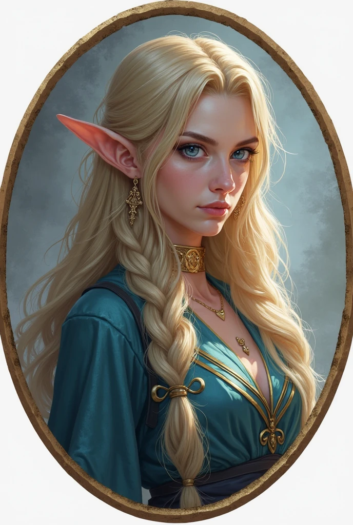 score_9, score_8_up,score_7_up, score_6_up, score_5_up, score_4_up, woman, best quality, highres, portrait, solo, beautiful, makeup, soft lips, daenerys (bored), large cleavage,  beautiful red dress, (((simple background))), eyes closed, elf ears