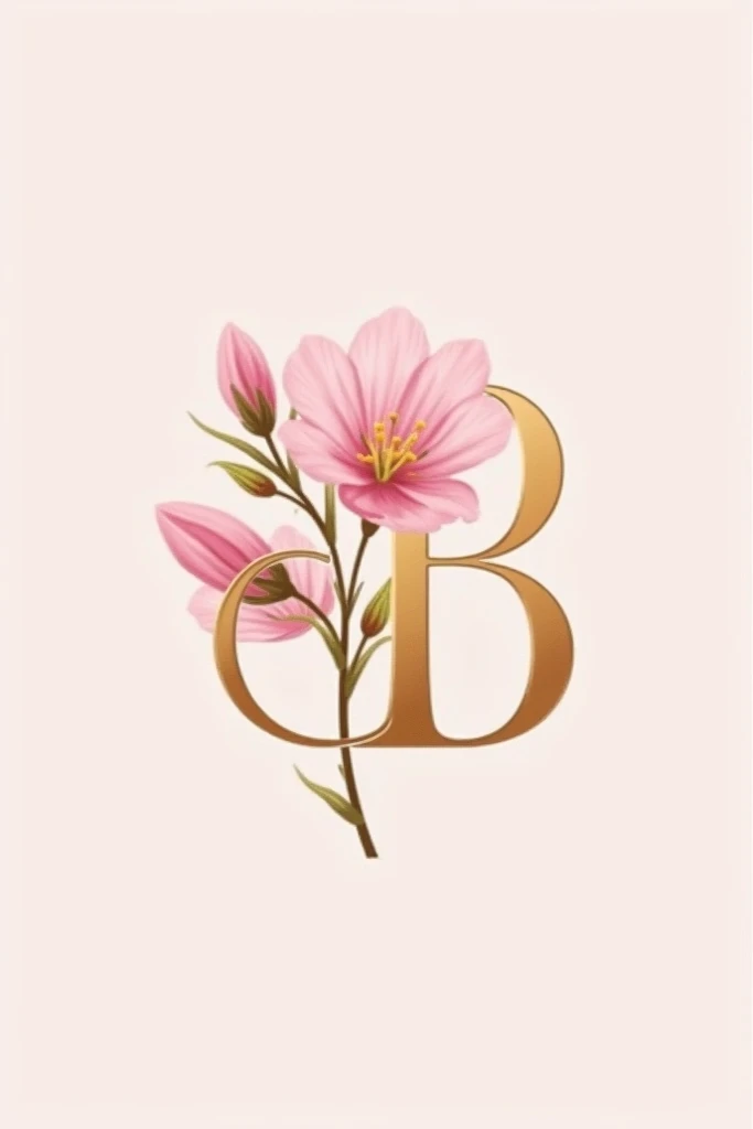 Make a logo with the letters DB. Dayana Baltazar related to pharmacy in purple cores
