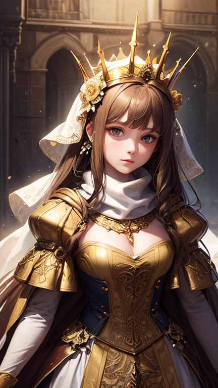 (Highest quality, masterpiece, Very detailedな, Very detailed, Exquisite, 16K,Full HD),(White Background:1.5),、Big Breasts,No text,Upper Body,serana