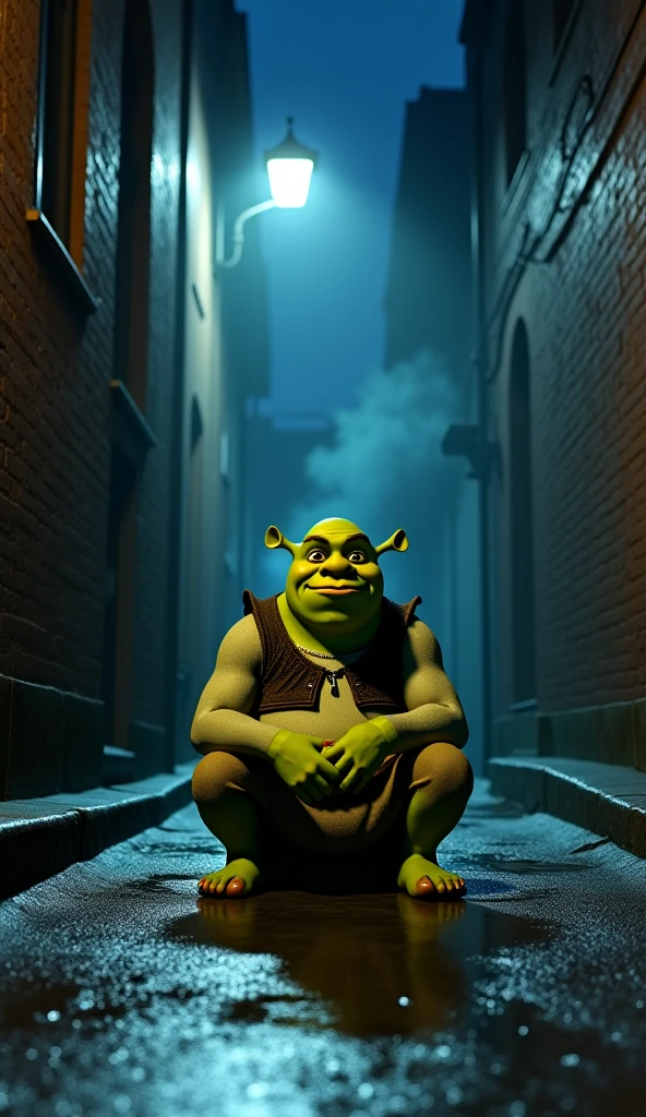 <lora:PE_LofiHipHop:0.8> PELofiHipHop,sitting at desk,
shrek