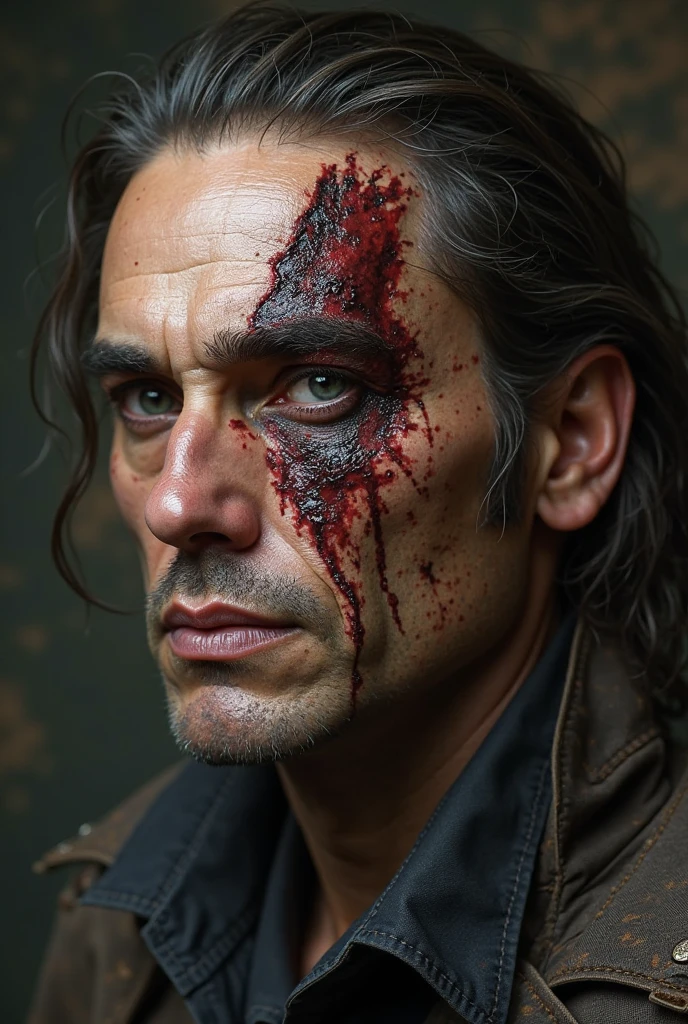 Dead man, zombie, depth of field, bokeh