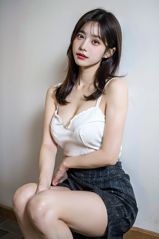 ulzzang-6500-v1.1, (RAW photo:1.2), (Photoreal), (muste piece), (See-through:1.3), (genuine:1.4), 財布とハンドバッグを持って美しい公園の芝生の上にsitting上流階級の女性, sitting, game_ticker, wearing an ultra-thin silk blouse over naked、wearing ((Sukesuke Silk Blouse:1.3)), amazing beauty、 stockings and skirt, (super realistic pantyhose:1.3)、elegant japanese woman, Ultra-thin white shirt and gray skirt, transparent gray skirt, japanese model, wearing a blouse, Japanese street fashion, Japanese street fashion, 長い流暢な服をwearing, 流暢な服をwearing, very beautiful model, wearing a white blouse, Cute elegant pose、laughter、　　RAW photo, (In 8K、highest quality、masterpiece:1.2)、(intricate details:1.4)、(Photoreal:1.4)、octane rendering、Ultra-detailed complex 3D renderings, soft light in the studio, rim light, vivid details, super detail, realistic skin texture, details face, beautiful detailed eyes, Highly detailed CG Unity 16k wallpaper, compensate, (detailed background:1.2),　genuineistic skin feeling、shiny skin、exposed thighs!!!、