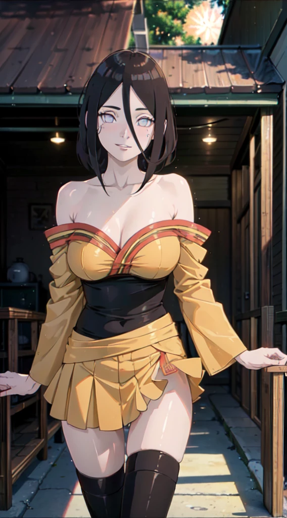 (masterpiece:1.4),(best quality:1.4), soft lighting, cinematic bloom, beautiful face, beautiful eyes, cowboy shot,
Annerose, 1girl, solo, female mature, black hair, long hair, (yellow eyes:1.4), large breasts, bikini, skin tight, hair intakes, covered breasts, sideboob, exquisite eyes detail, exquisite character design unity details 8k hdr, professional art, landscape, (solo:1.5, cowboy shot:1.5), classroom, sexy body, milf, 35 years old girl